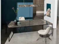 Tavolo in ceramica rettangolare Slim rectangular Sovet a prezzo scontato