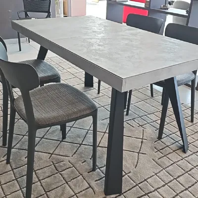 Tavolo in laminato rettangolare Tavolo allungabile agape Ozzio in offerta outlet