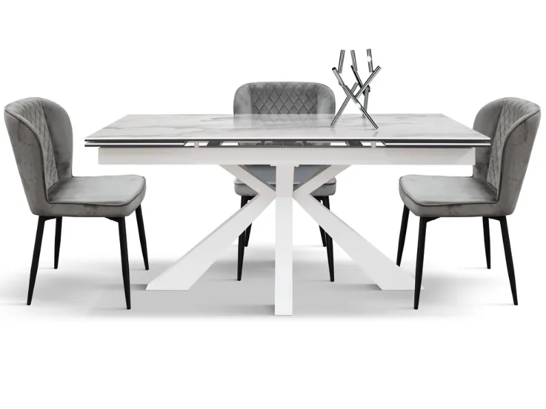 Tavolo allungabile Collezione esclusiva in altri materiali Allungabile scontato 40%