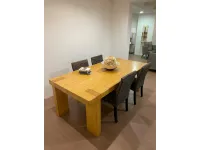 Tavolo in listellare di abete Artigianale in legno Fisso scontato 28%