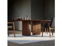 Tavolo rettangolare in legno Revo table di Riva 1920 in Offerta Outlet