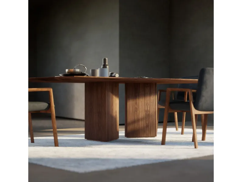 Tavolo in offerta outlet modello Revo table di Riva 1920 