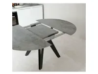 Tavolo in altri materiali rotondo Apple Zamagna in offerta outlet