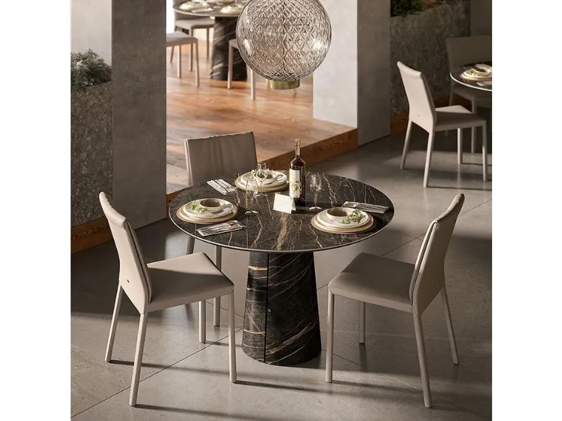 Tavolo Cuba keramik bistrot Cattelan italia in OFFERTA OUTLET -33%