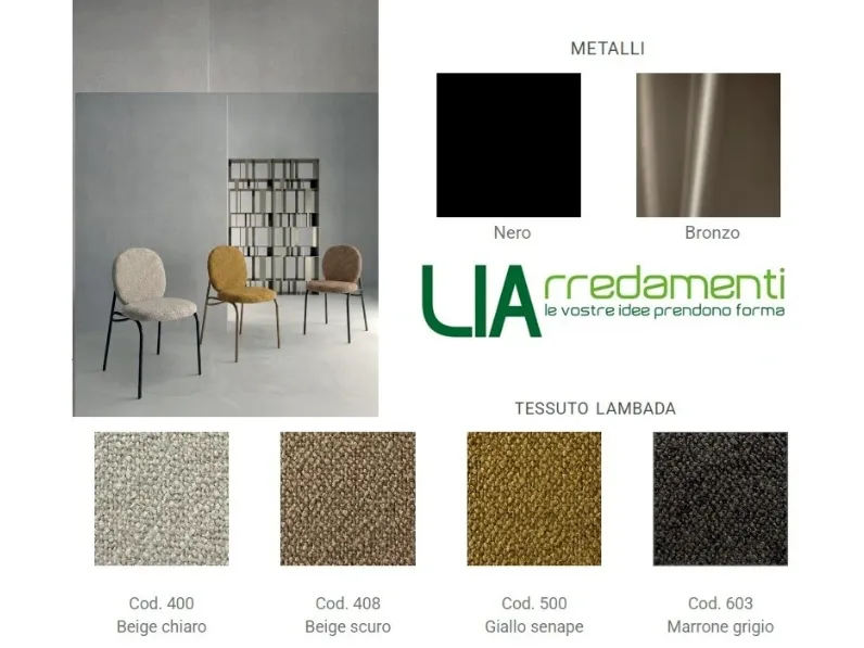 Tavolo in ceramica rotondo Fusion e sedie lolita Zamagna in offerta outlet
