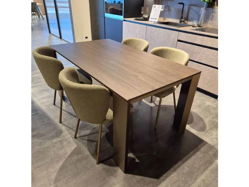 Tavolo Sa 204 tavolo qal' brera home Collezione esclusiva in laminato Allungabile scontato 38%