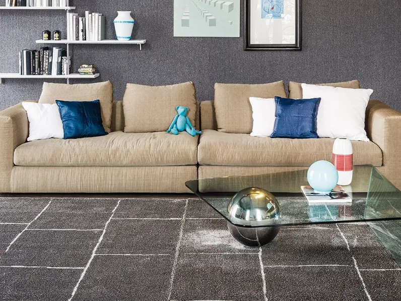 Tavolo Globe Cattelan italia in vetro Fisso 