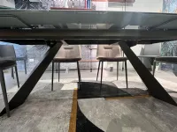 Tavolo sagomato in ceramica Tavolo allungabile zamagna di Zamagna in Offerta Outlet