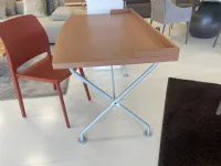 Tavolo rettangolare in legno Scrivania halifax  italo in ciliegio di Tisettanta in Offerta Outlet