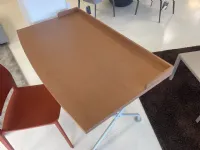 Tavolo rettangolare in legno Scrivania halifax  italo in ciliegio di Tisettanta in Offerta Outlet
