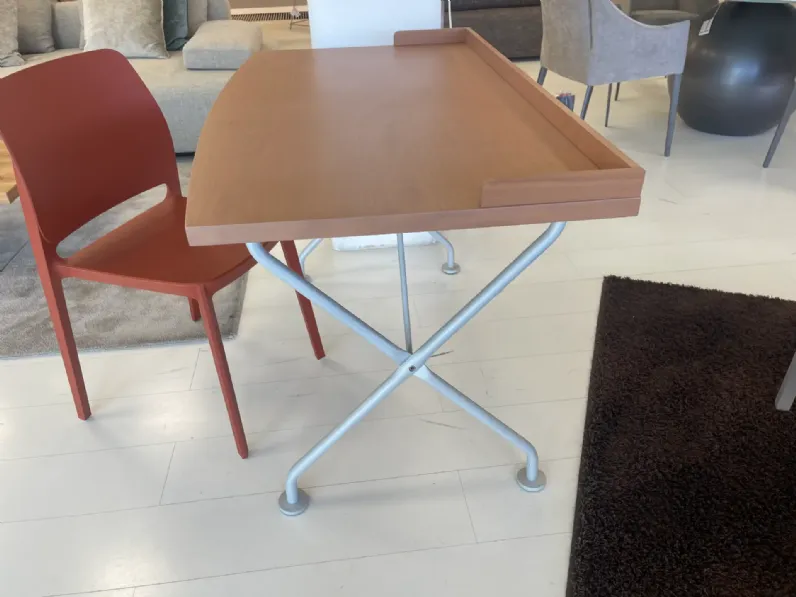 Tavolo rettangolare in legno Scrivania halifax  italo in ciliegio di Tisettanta in Offerta Outlet