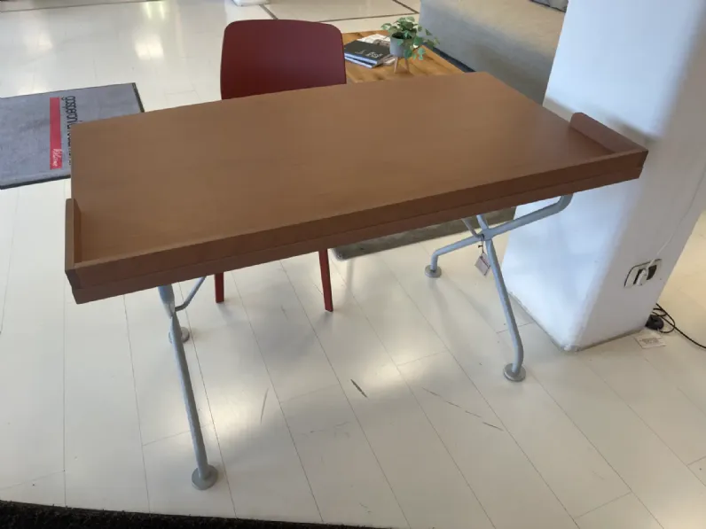 Tavolo rettangolare in legno Scrivania halifax  italo in ciliegio di Tisettanta in Offerta Outlet