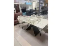 Tavolo rettangolare in ceramica Sintesi di Altacom in Offerta Outlet