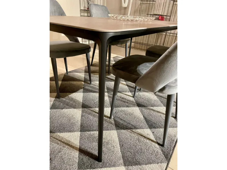 Tavolo in ceramica rettangolare Slim extensible Sovet a prezzo scontato