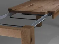 Tavolo in legno rettangolare Solid Pizzolato in offerta outlet