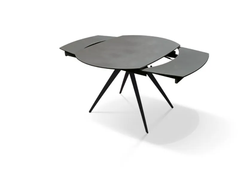 Tavolo in ceramica sagomato Tavolo allungabile Collezione esclusiva a prezzo ribassato