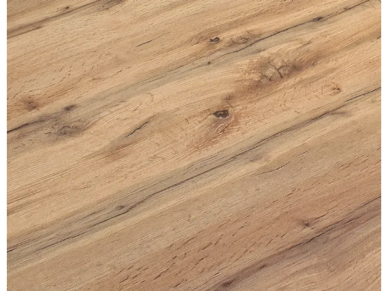 Tavolo allungabile in laminato rovere  Mobilificio bellutti in OFFERTA OUTLET -51%