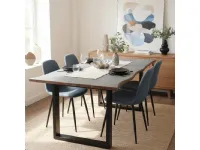 Tavolo allungabile  industrial  grey   Nuovi mondi collection a prezzo ribassato
