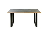 Tavolo allungabile  industrial  grey   Nuovi mondi collection a prezzo ribassato