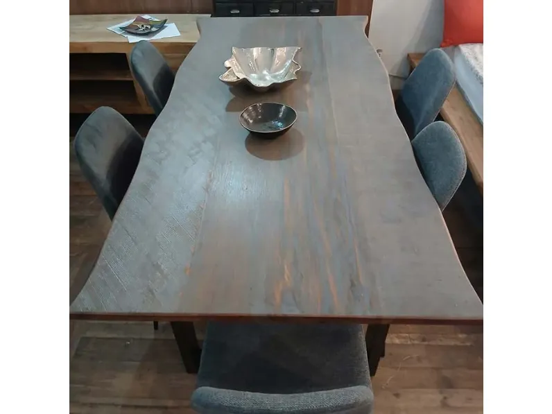 Tavolo allungabile  industrial  grey   Nuovi mondi collection a prezzo ribassato