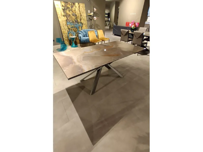 Tavolo allungabile romeo Ozzio in ceramica Allungabile scontato 61%