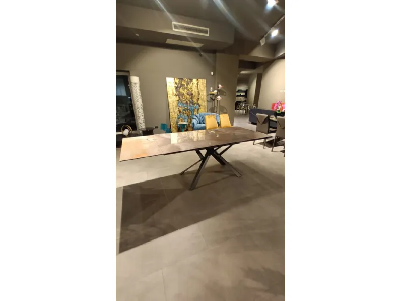 Tavolo allungabile romeo Ozzio in ceramica Allungabile scontato 61%