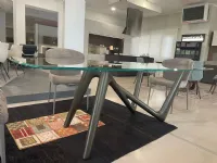 Tavolo in vetro sagomato Tavolo esse Compar a prezzo scontato