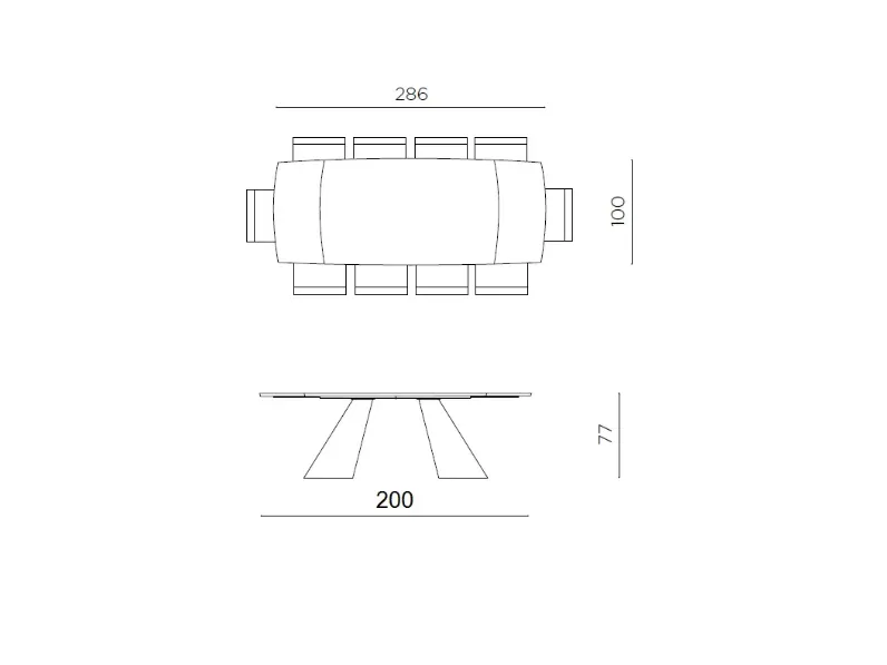 Tavolo allungabile Tavolo evoluzione  Md work a soli 4704 Euro