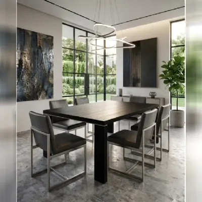 Tavolo fisso Tavolo fratino zanotta wenge' 180x90 Zanotta a soli 1180 Euro