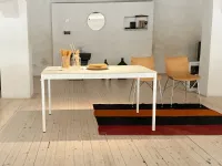 Tavolo in vetro rettangolare Tavolo icaro Desalto in offerta outlet