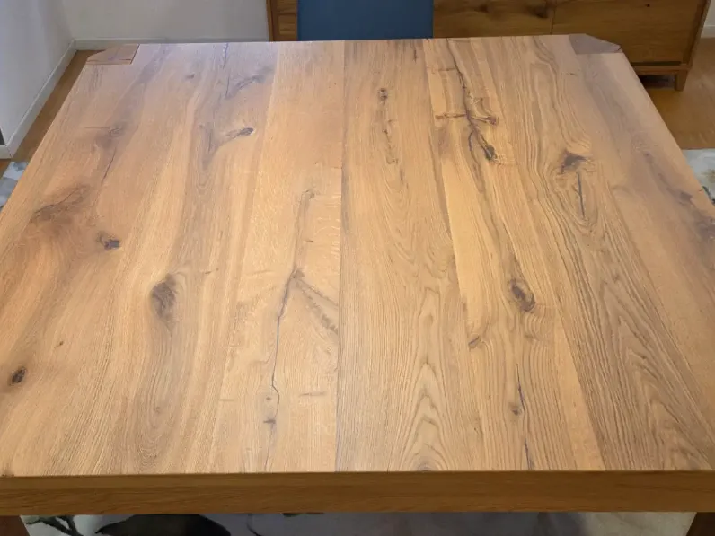 Tavolo in legno quadrato Tavolo istambul 140x140 allungabile Pizzolato a prezzo ribassato