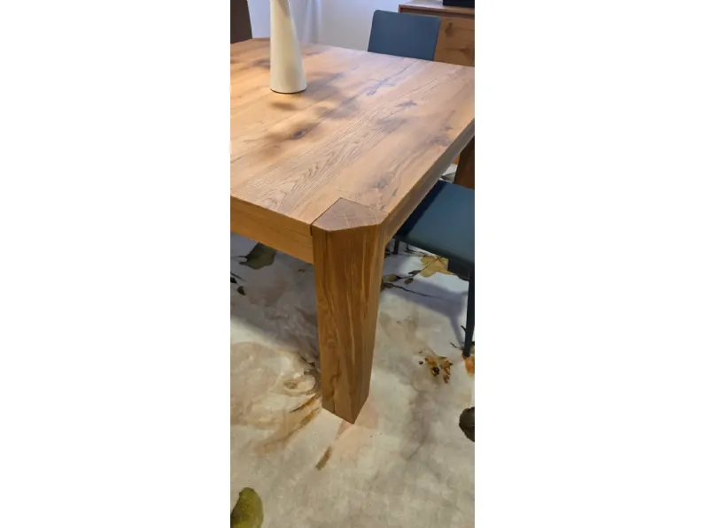 Tavolo in legno quadrato Tavolo istambul 140x140 allungabile Pizzolato a prezzo ribassato