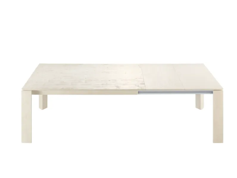Tavolo in legno rettangolare Tavolo legno allungabile corner Mobilia web in offerta outlet