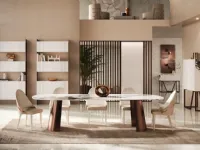 Tavolo ellittico Tavolo luxury acciaio e resina  maxi  Md work scontato del 27%