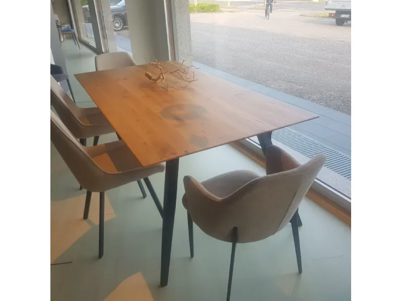 Tavolo massello Alta corte in OFFERTA OUTLET -44%