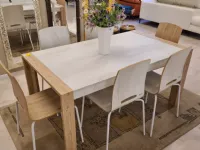 Tavolo milano  + sedie folra Point house in OFFERTA OUTLET -50%