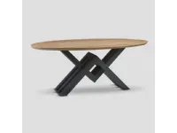 Tavolo Dialma brown Tavolo ovale  PREZZI OUTLET -50%