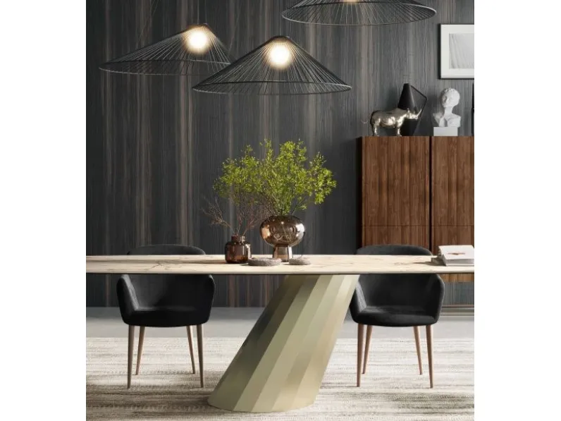 Tavolo rotondo Tavolo rotondo ceramica luxury italia Md work scontato del 32%