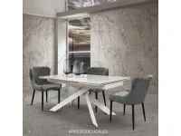 Tavolo in ceramica rettangolare Tempor 1758 Collezione esclusiva in offerta outlet