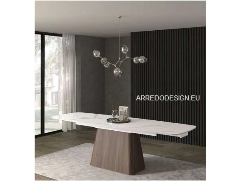 Tavolo Tempor 2121 Collezione esclusiva in ceramica Allungabile scontato 50%