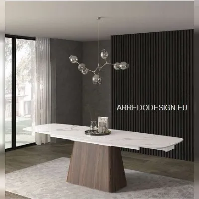 Tavolo Tempor 2121 Collezione esclusiva in ceramica Allungabile scontato 50%