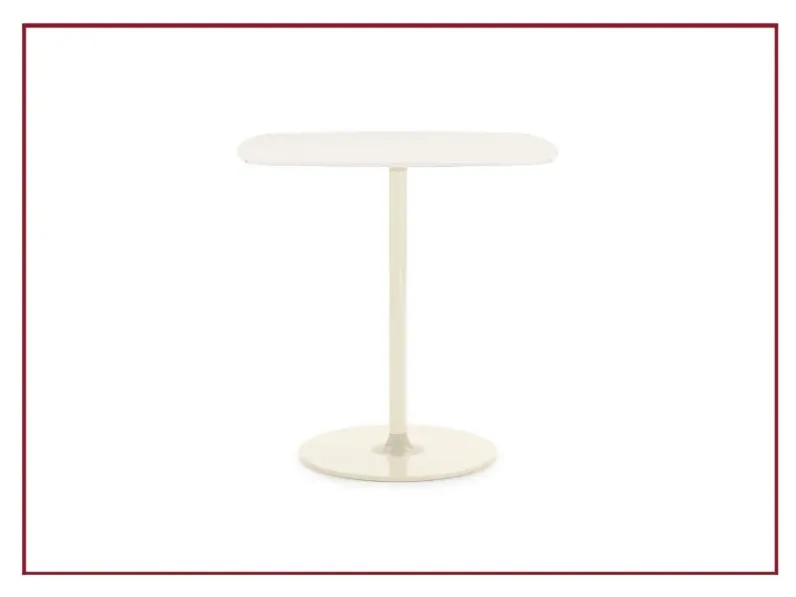 Tavolo in vetro quadrato Thierry bistrot Kartell in offerta outlet