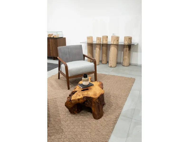 Tavolino modello Kauri slice di Riva 1920 a prezzo scontato