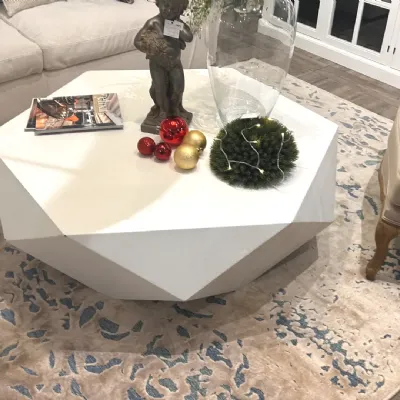 Tavolino design Tavolino esagonale  di Dialma brown a prezzo scontato