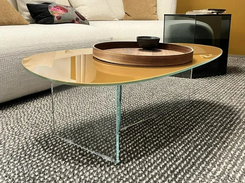 Tavolino modello Tavolino ovale lago pleasure di Lago a prezzo scontato
