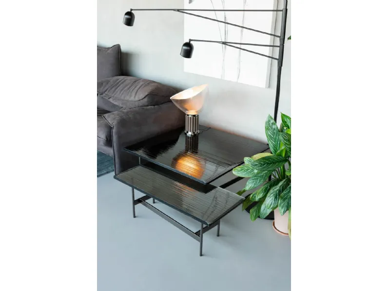 Tavolino design Waves di Fiam a prezzo scontato