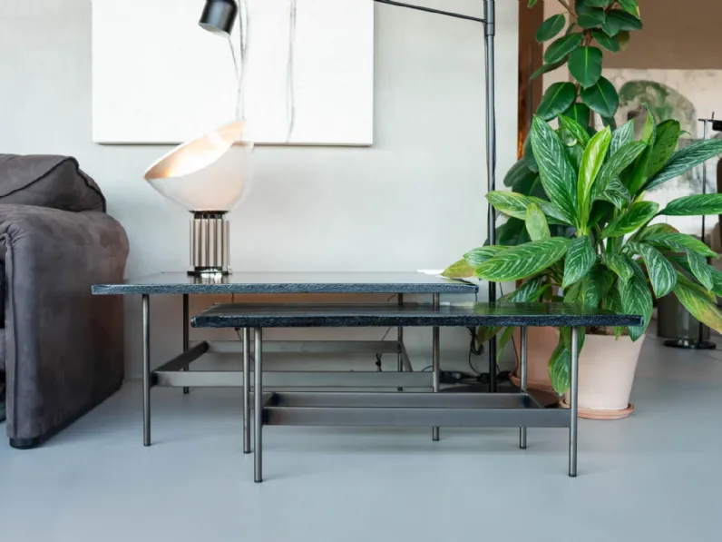 Tavolino design Waves di Fiam a prezzo scontato
