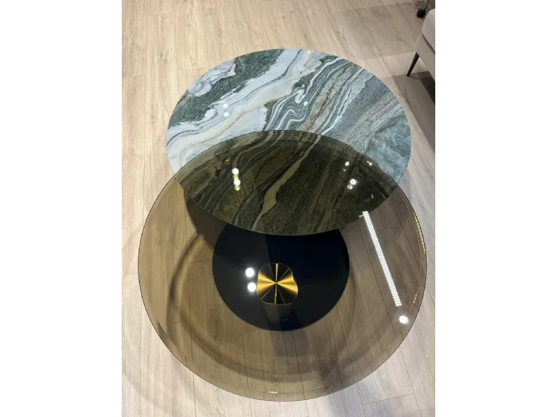Tavolino moderno Arena keramik bond di Cattelan italia a prezzo ribassato