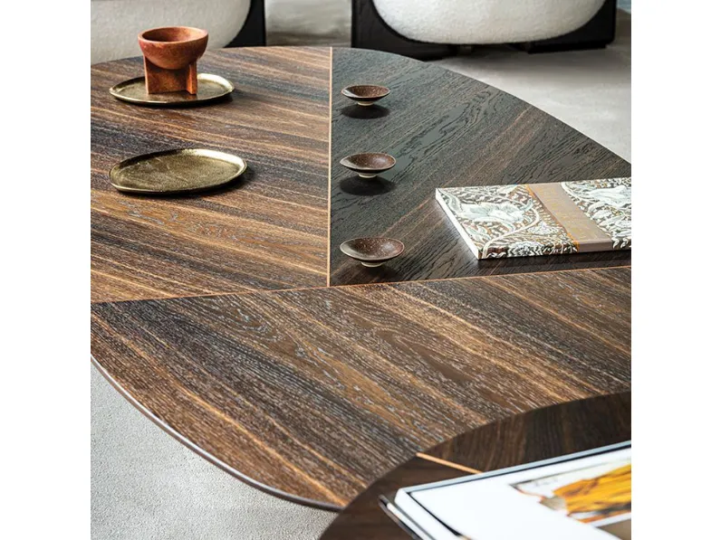 Tavolino Adrian wood di Cattelan italia scontato 
