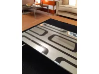 Tavolino design Tavolino vetro argentato di Ciacci a prezzo ribassato